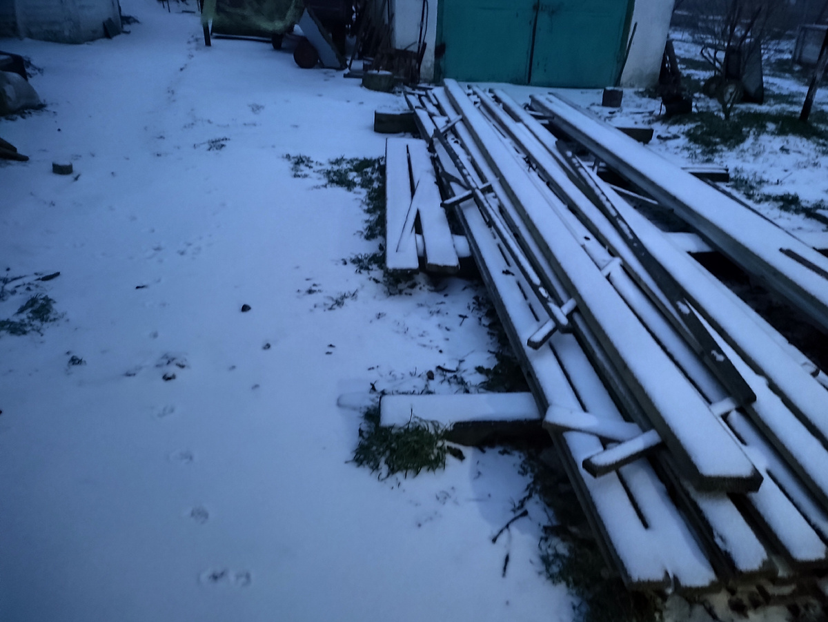 Слегка побелевшее утро