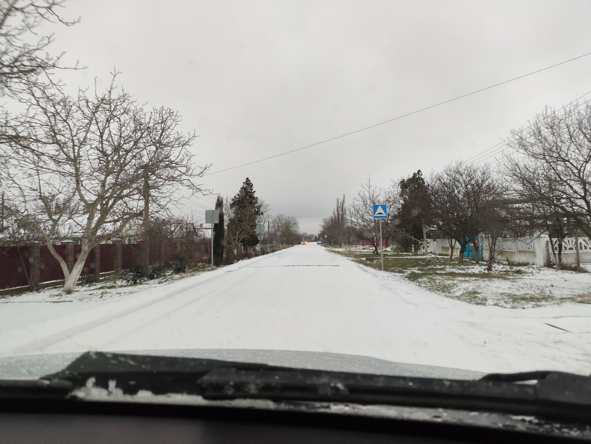 Дорога по нашему селу