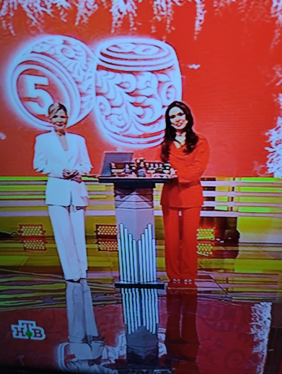 Инна Воронина и Виктория Панина: "Начинаем розыгрыш 1716 тиража государственной лотереи "Русское лото" 