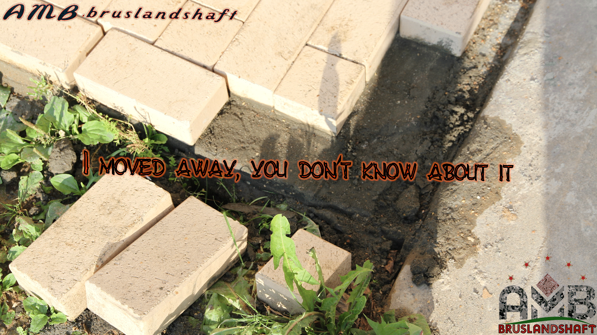 деформация брусчатки после укладки на ЦПС сухую смесь