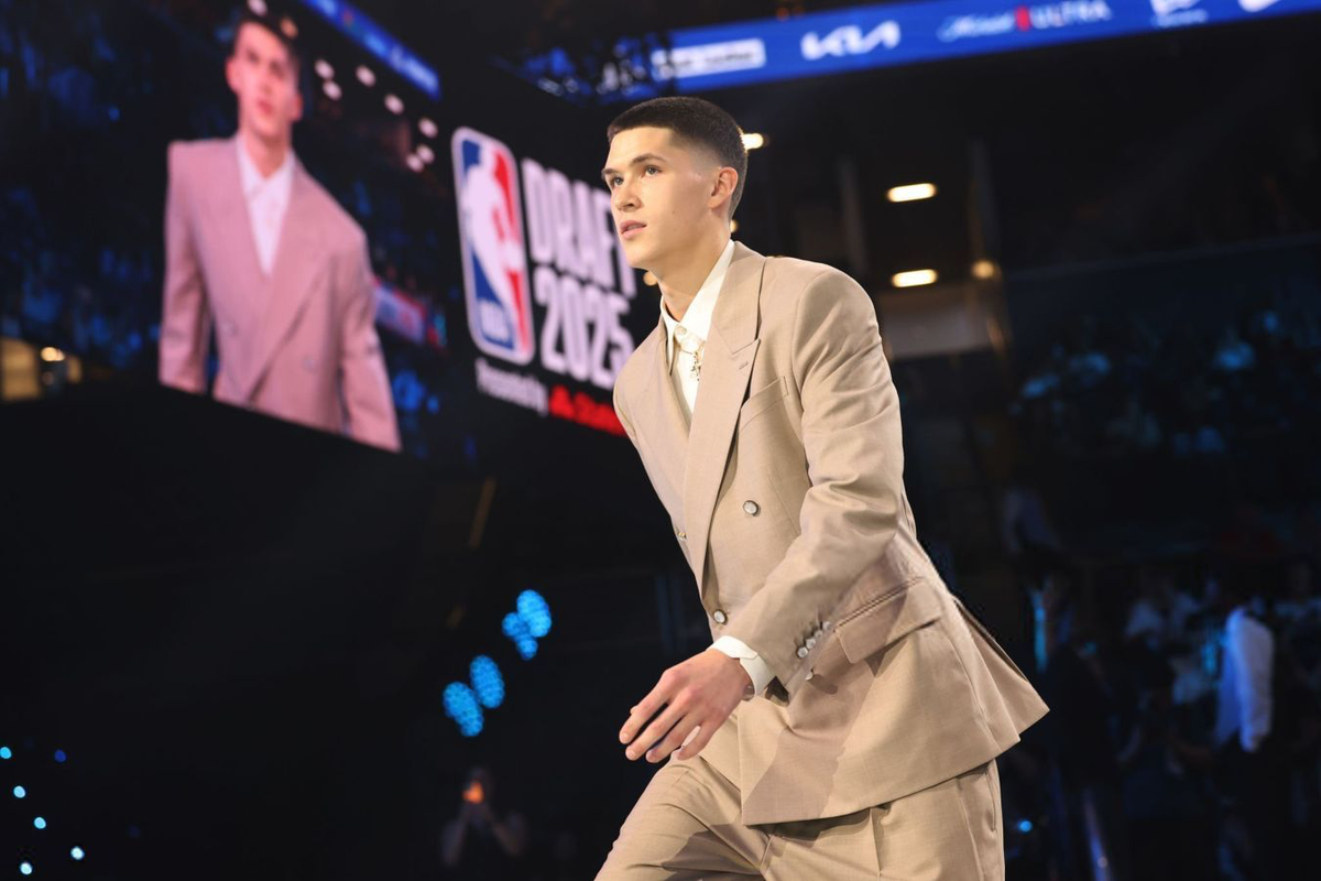 Егор Демин на драфте НБА 2025-2026