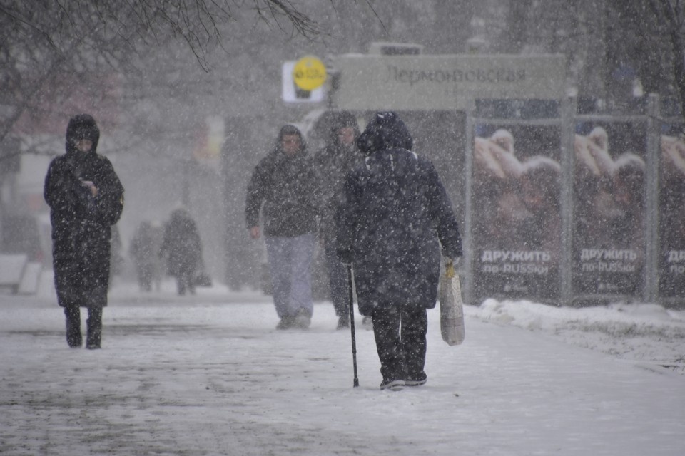    В среду, 4 февраля, снег в Ростове пойдет на спад. Дмитрий КУТЕПОВ