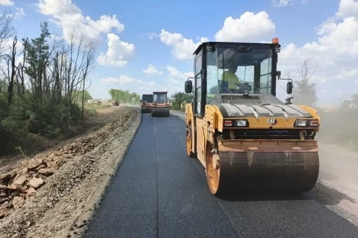    Дороги на Дону будут строить беспилотники