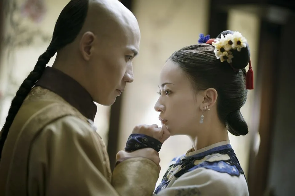 кадр из сериала "Покорение дворца Яньси"
