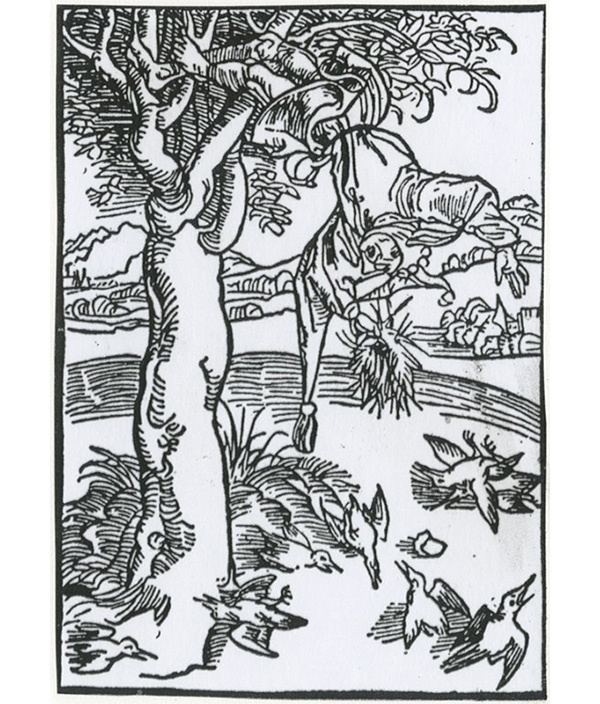 Гравюру из книги «Корабля дураков» Себастьяна Бранта