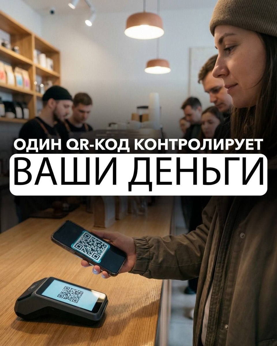 🇷🇺 Один QR-код контролирует ваши деньги. Готовы к переменам?