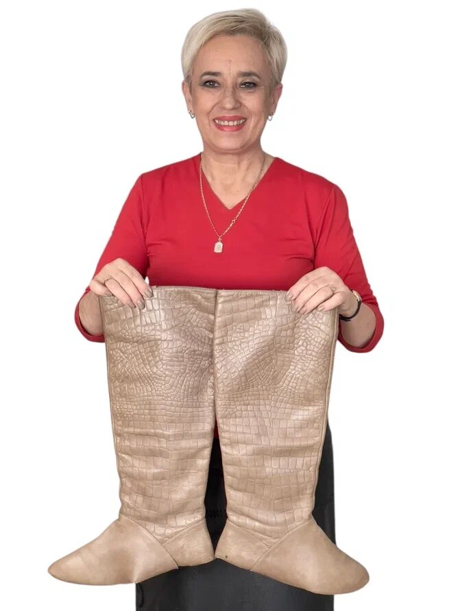 Кожаная сумка, сшитая из сапог. Ателье Ирины Берзиной.