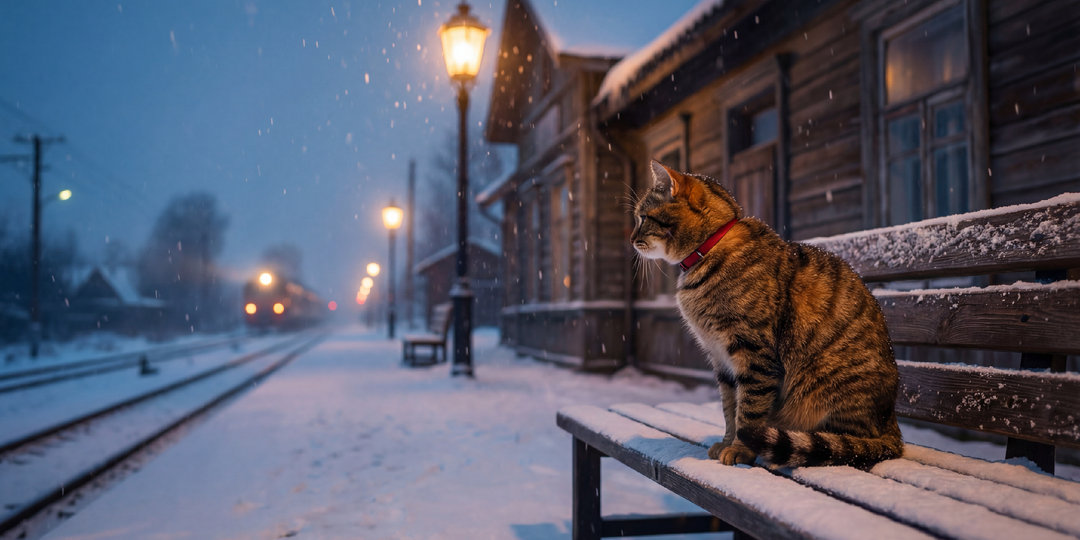 Кот приходил на станцию каждый день. Он ждал хозяина, которого увезла скорая