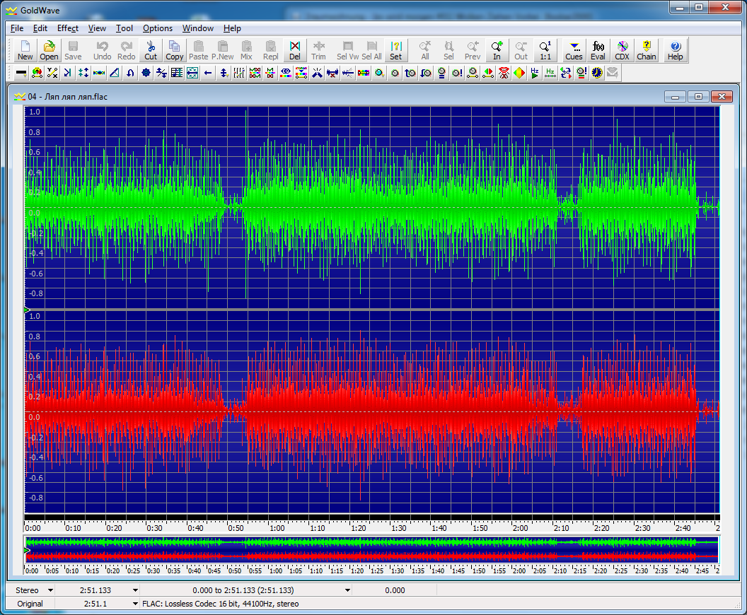 очень прилично! ни перекомпрессиии, ни клиппинга! чистяк!!!