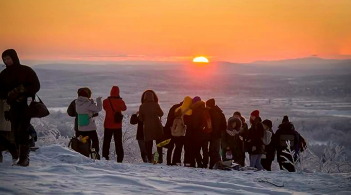 #полярная ночь #встречасолнца #Солнце