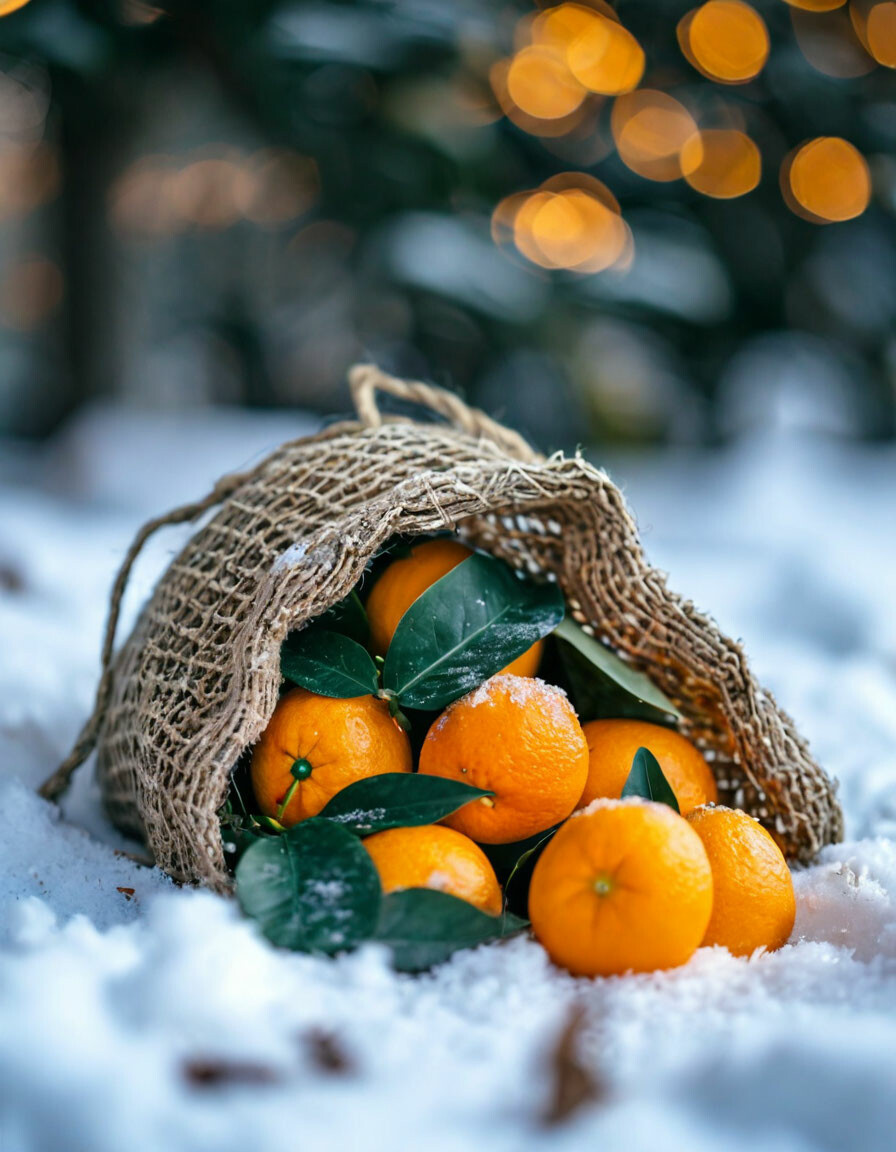 Мандарины особенно вкусны в зимнее время