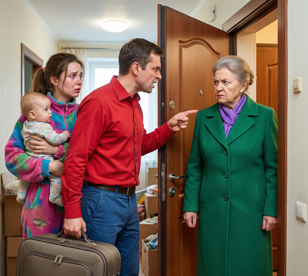 «Пошла вон, нищенка!» — муж выгнал жену с ребенком, не зная, что она 7 лет скрывает от него ключи от трешки в элитном доме