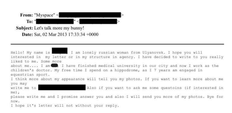    "Давай поговорим ещё, мой кролик!": письмо из Ульяновска попало в дело Эпштейна