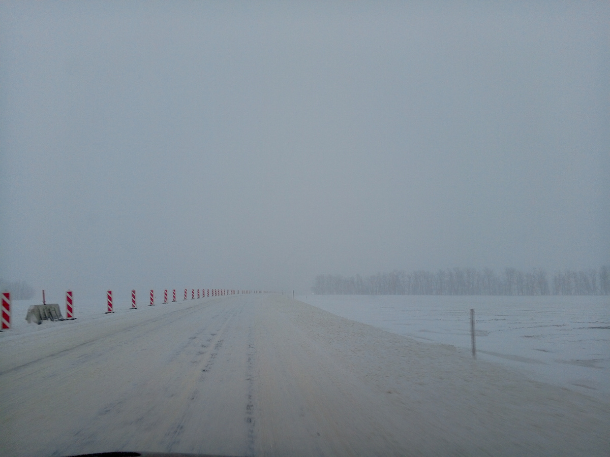 Дорога на объездной Таганрога. Фото авторов