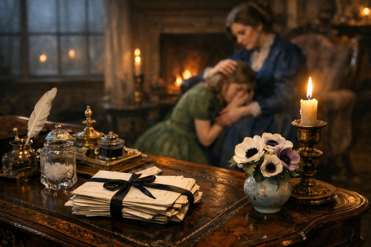 Пачка писем сожжена в день помолвки А. ВанХельсинга и мисс Люси Вестенра