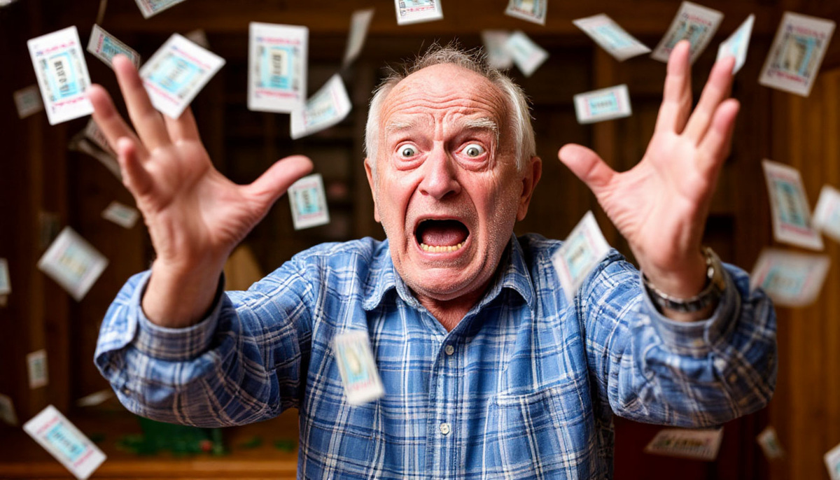 Опять всё проиграл...  Изображение создано с использованием искусственного интеллекта.