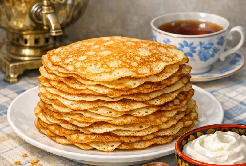 Блины на Масленицу: проверенный рецепт для уютного семейного застолья!