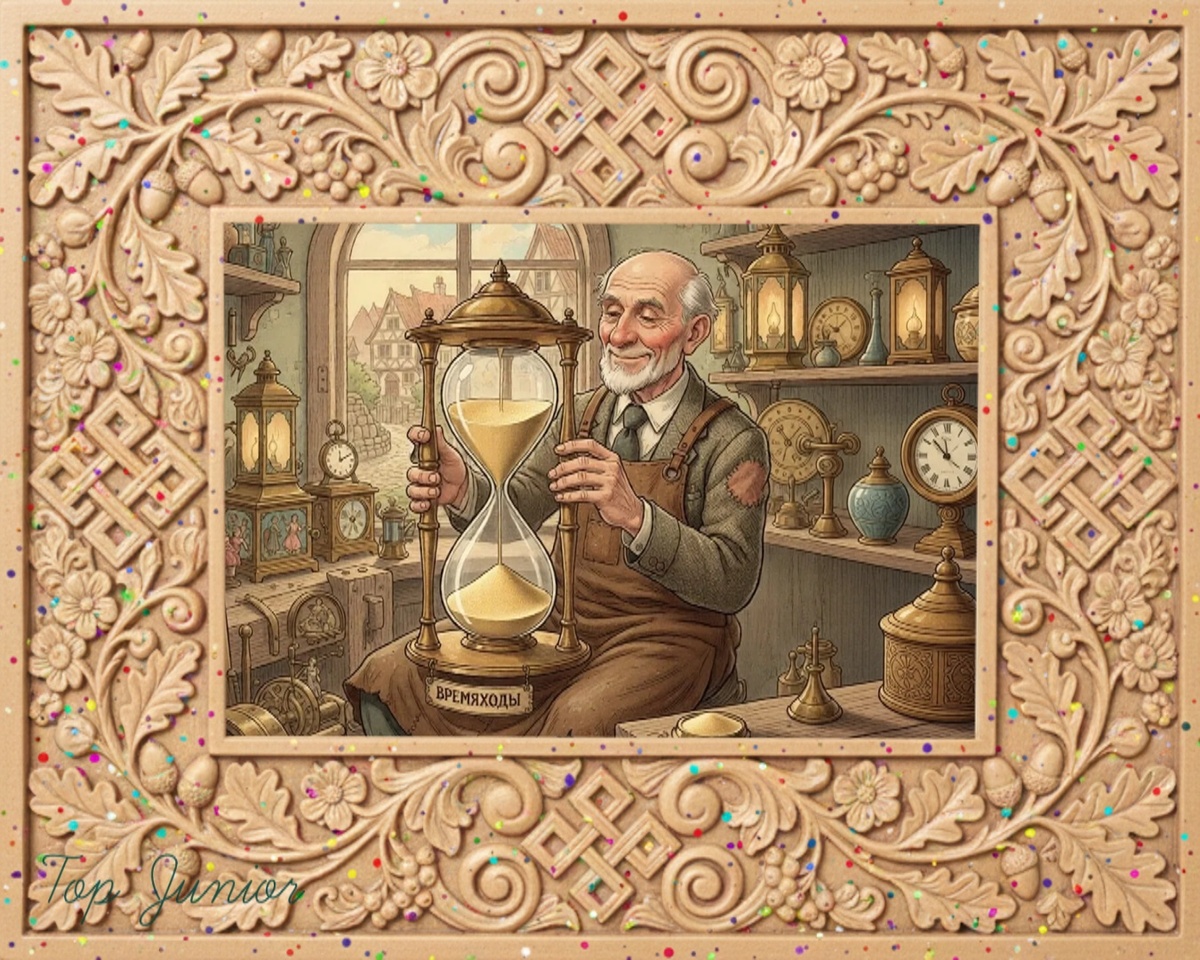 За это время я могу успеть сделать ещё одни песочные часы =)