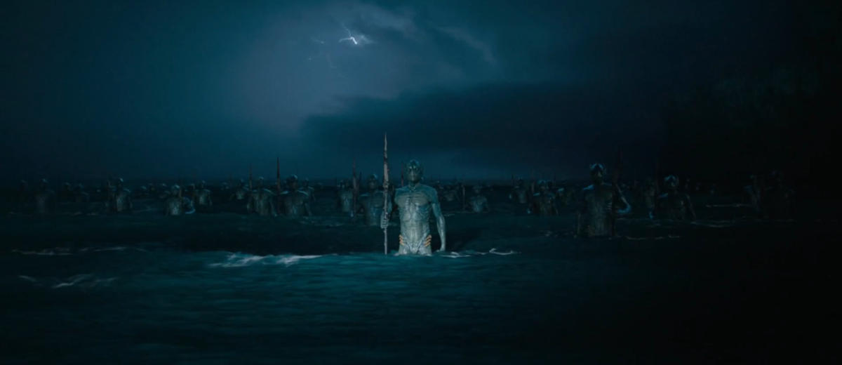 Очень понравилась сцена, мощно и пугающе. 