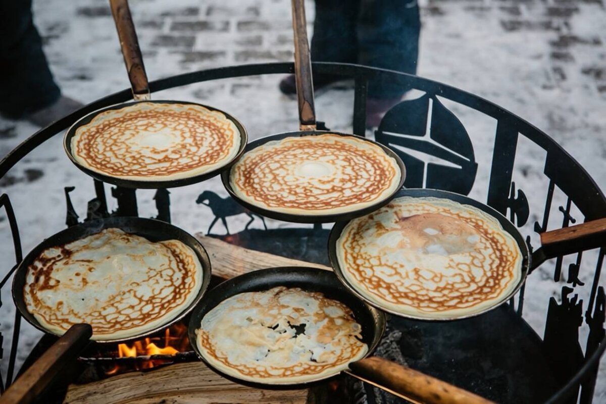 Традиционные масленичные гуляния