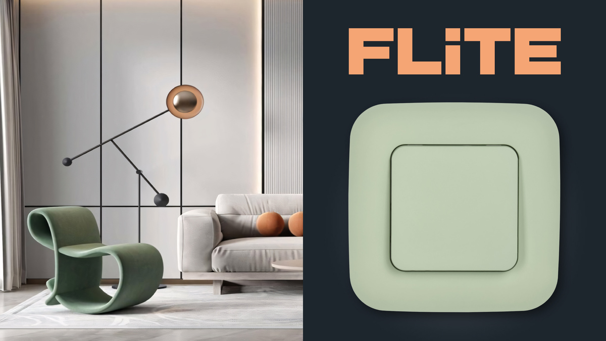 Электроустановочные изделия FLITE — цвет вдохновляет!
