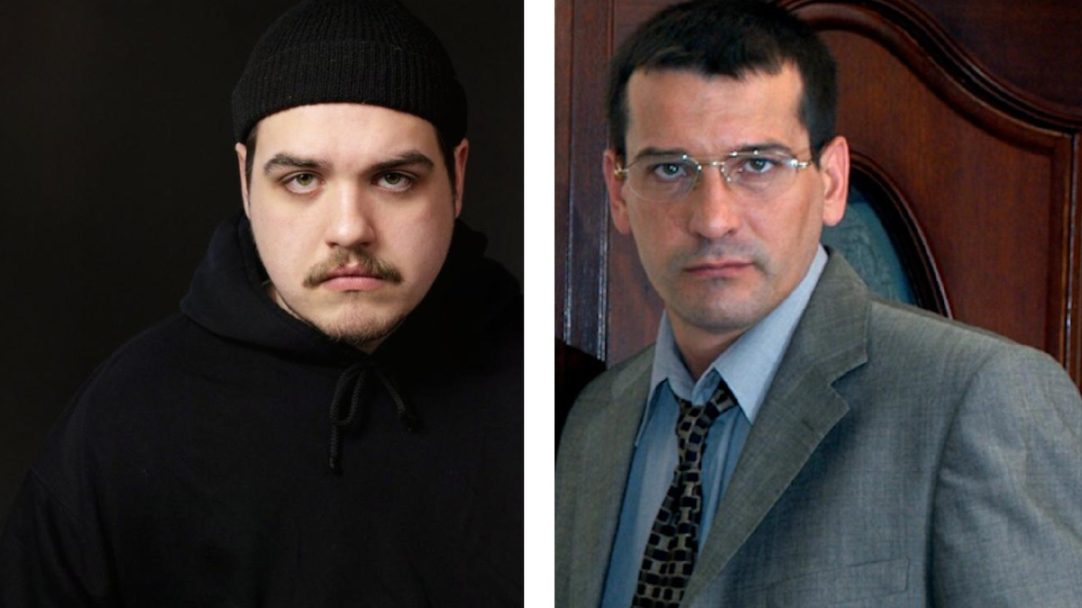 Максим Бойко и его отец Ярослав Бойко