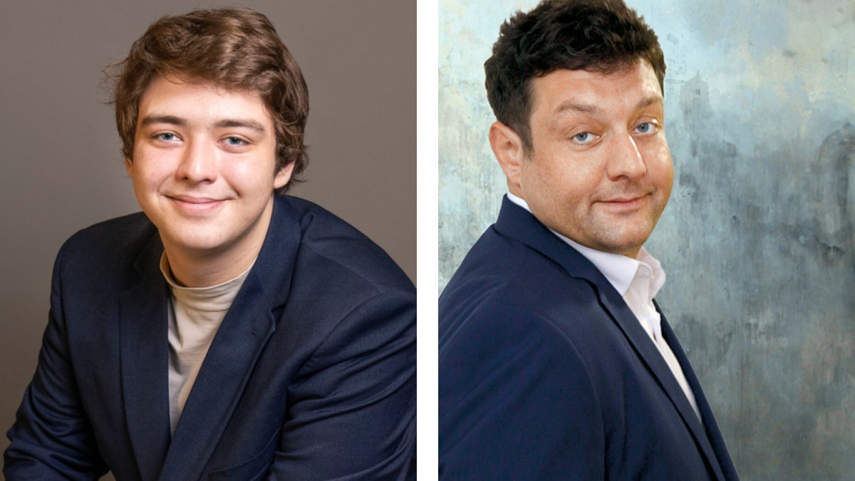 Никита Полицеймако и его отец Михаил Полицеймако