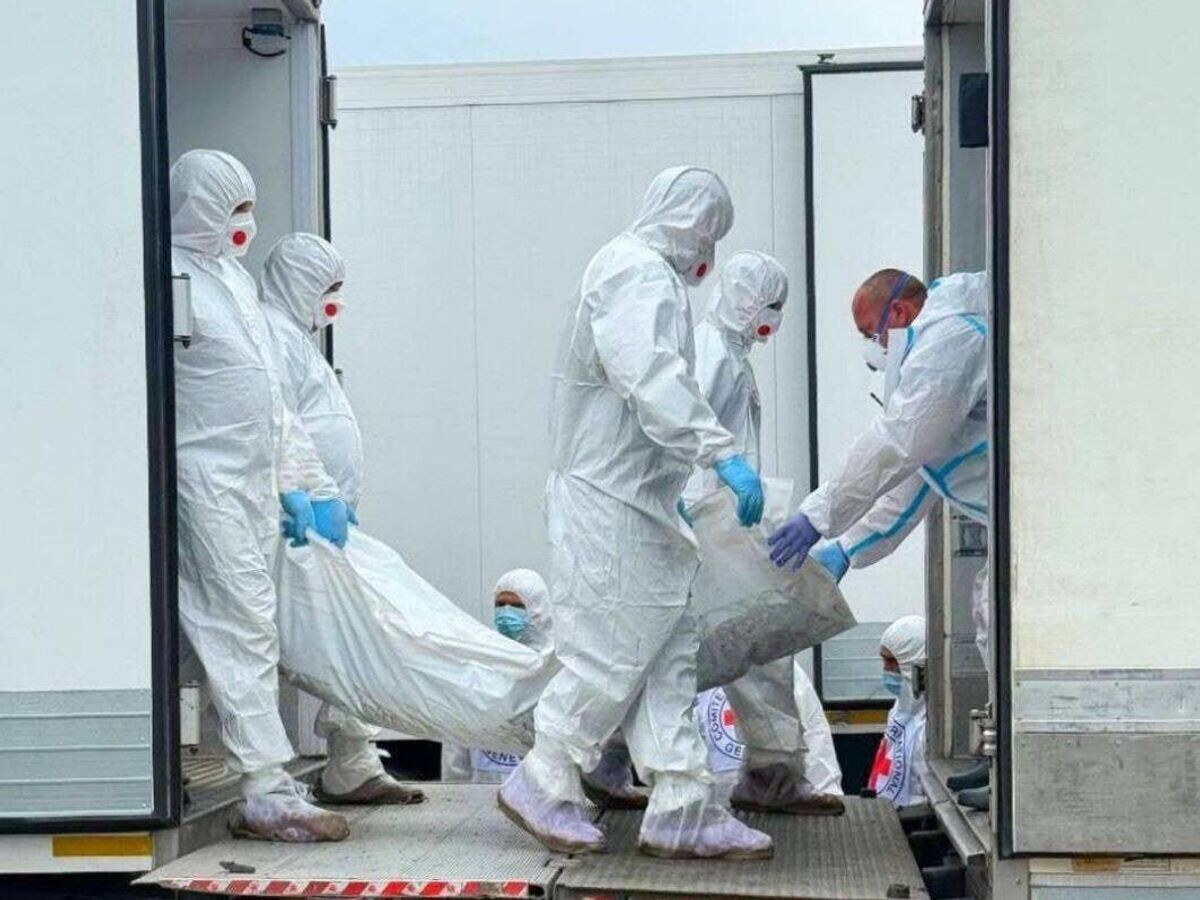    Обмен телами погибших военных | © Фото : Владимир Мединский/Telegram