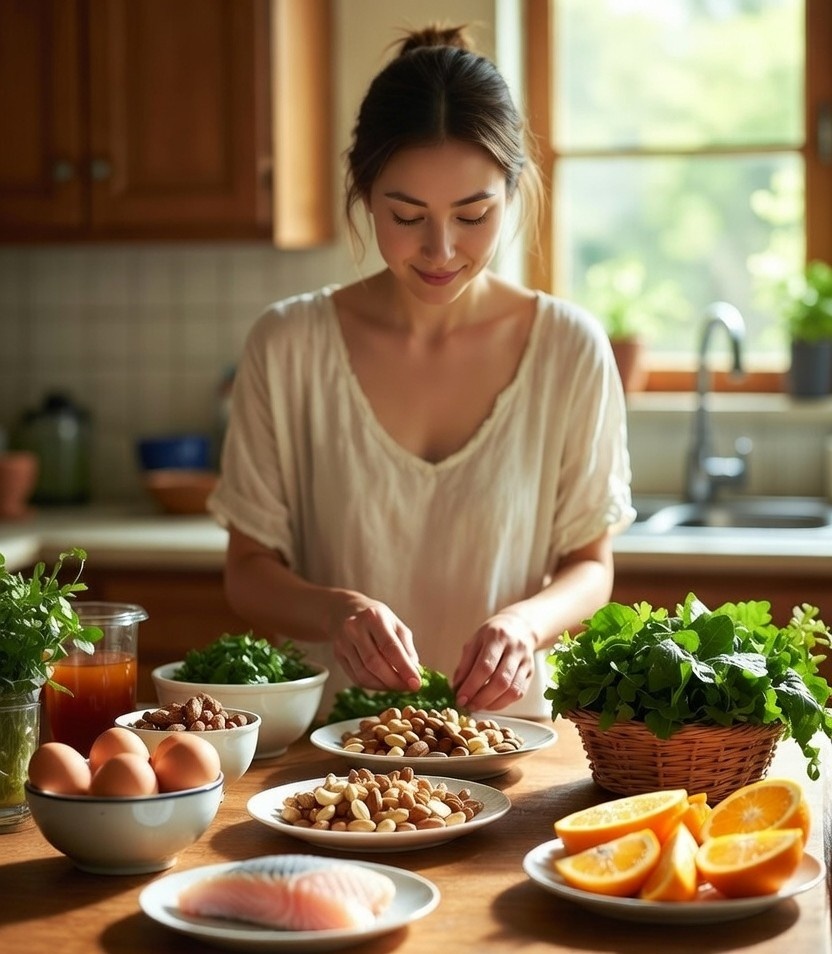 Для роскошных волос важно подобрать рацион