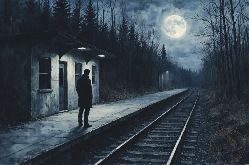 на платформе