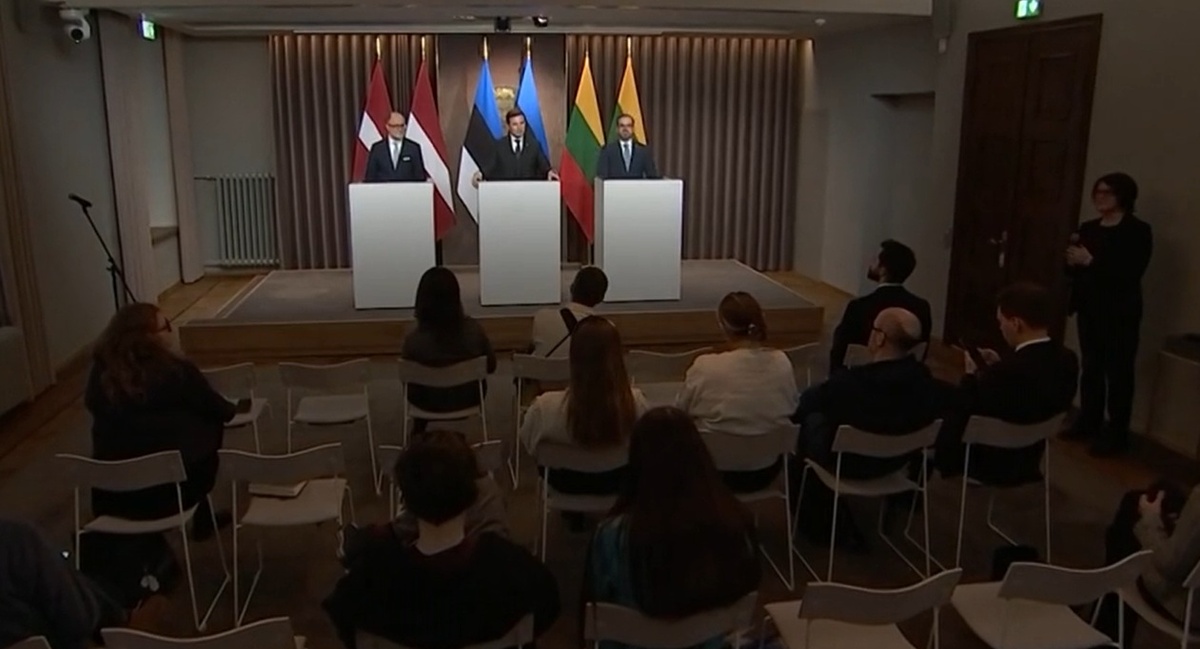 Встреча министров обороны стран Балтии. 30 января. Таллин.