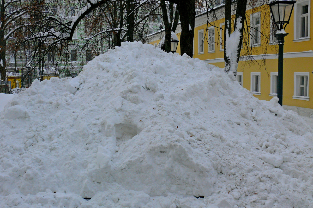 Зима-2026 в Москве.