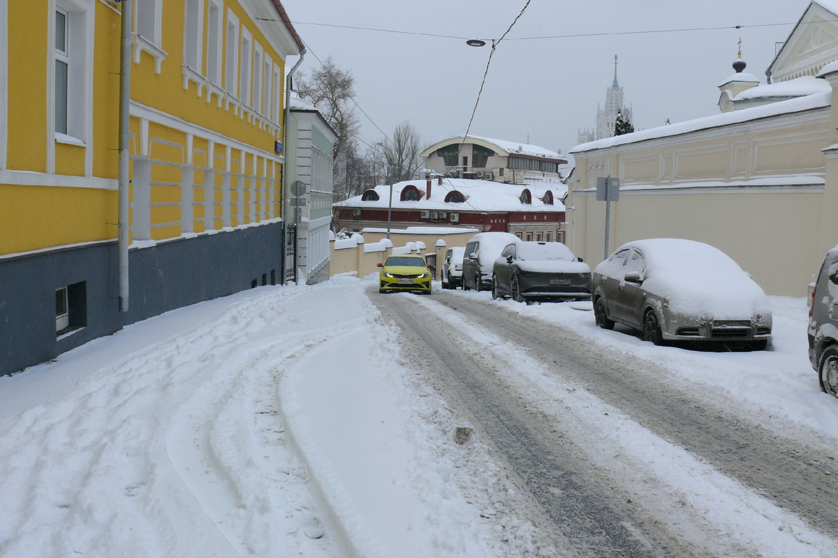 Зима-2026 в Москве.