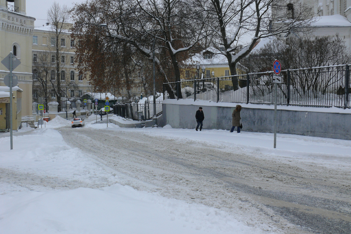 Зима-2026 в Москве.