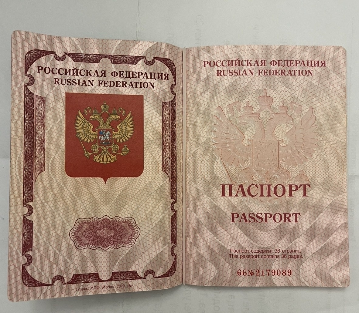 Загранпаспорт 