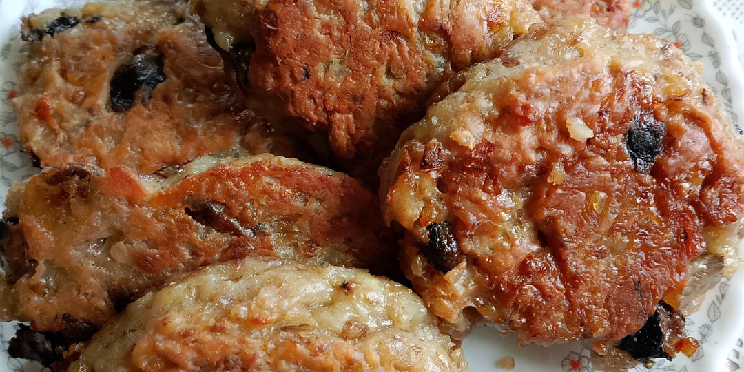 Необычные котлеты! Рекомендую попробовать!