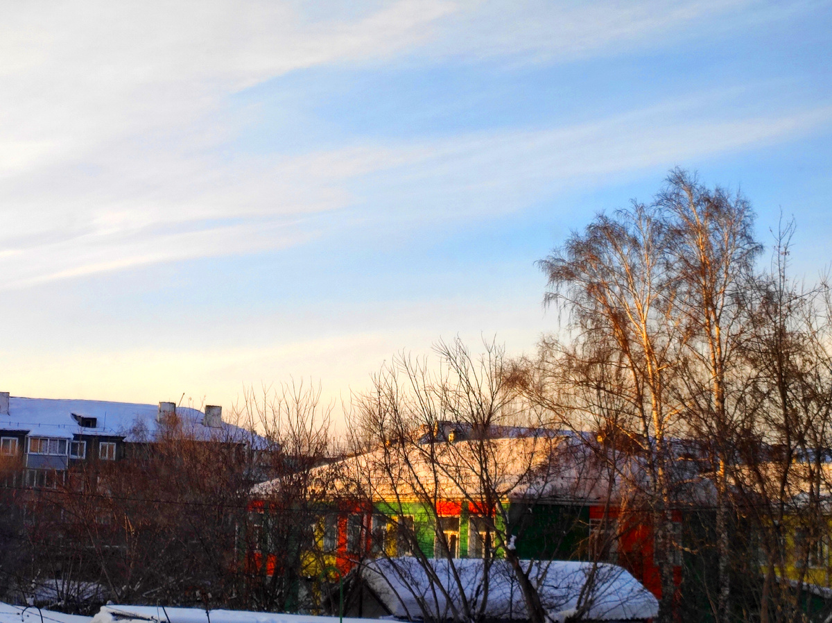 Солнечное утро . Фото автора 