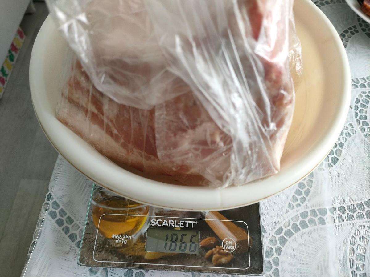 Сырье для буженины