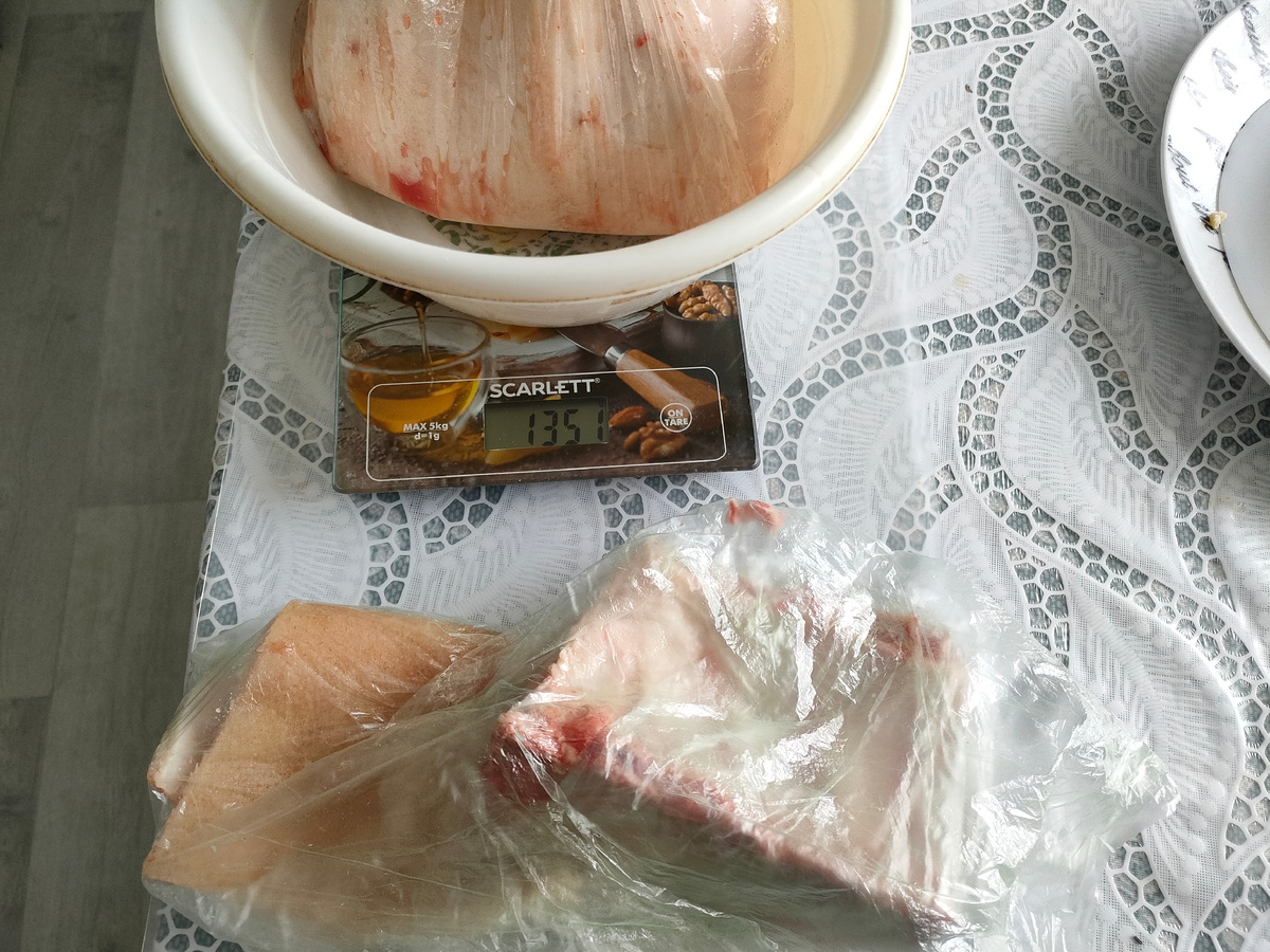 "чисто" мясо