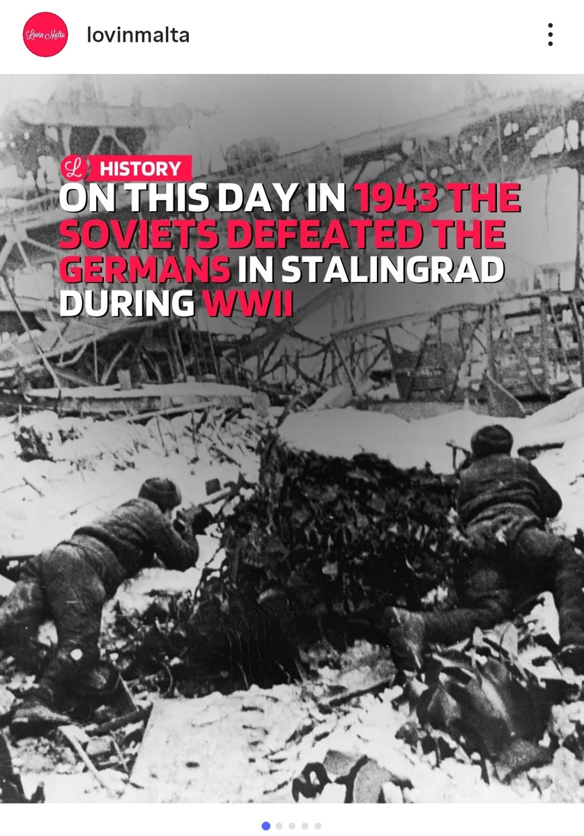 В этот день в 1943 году Советы разгромили немцев в Сталинграде во Вторую мировую