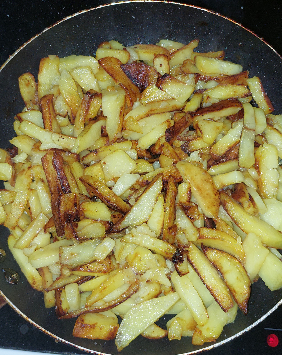 Жаренная картошечка. 