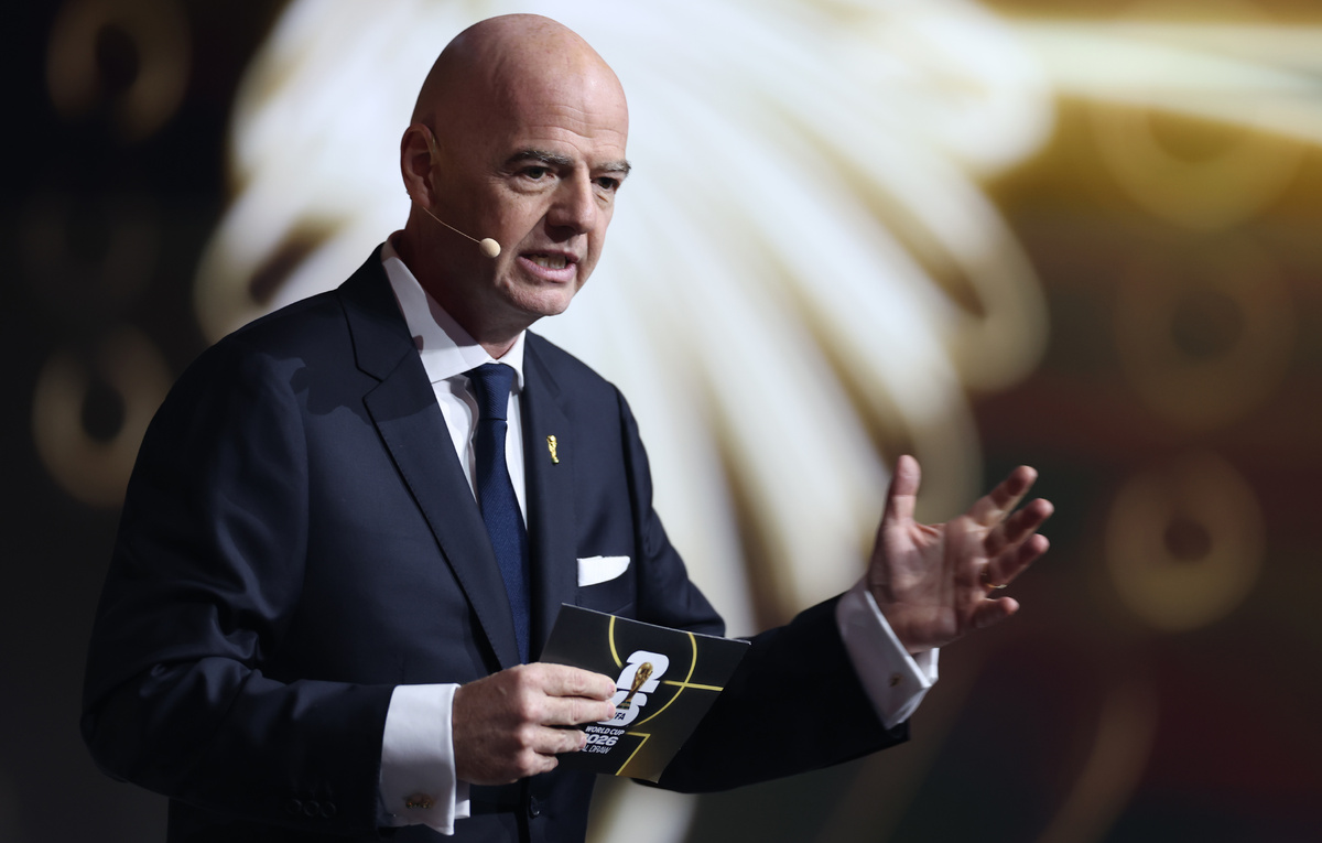    Президент ФИФА Джанни Инфантино  Dan Mullan/Getty Images