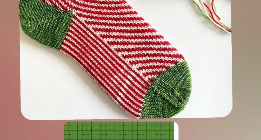 Вязаные носки как рукодельные шедевры. Схемы жаккардовых орнаментов для спиц