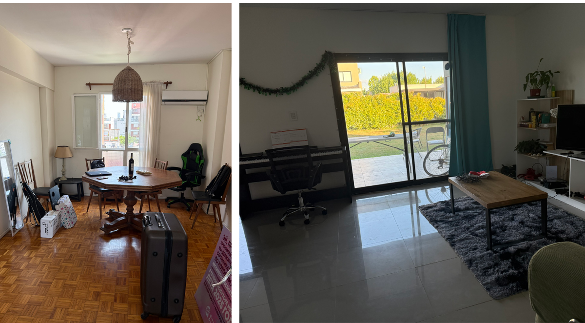 Наша старая квартира и новый дом