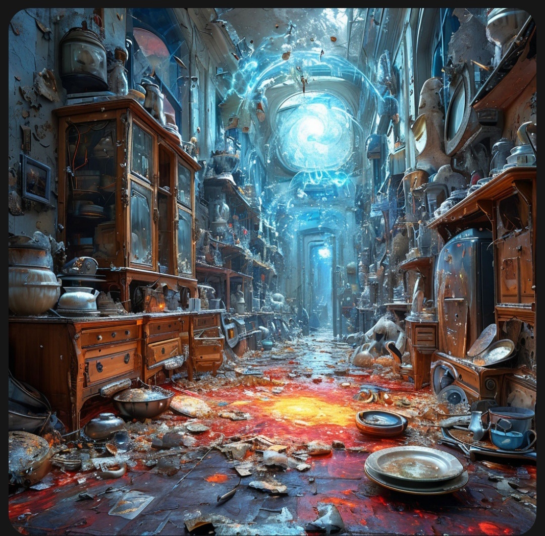 Картинка сгенерирована ИИ после множества попыток автора сформулировать свою задумку 