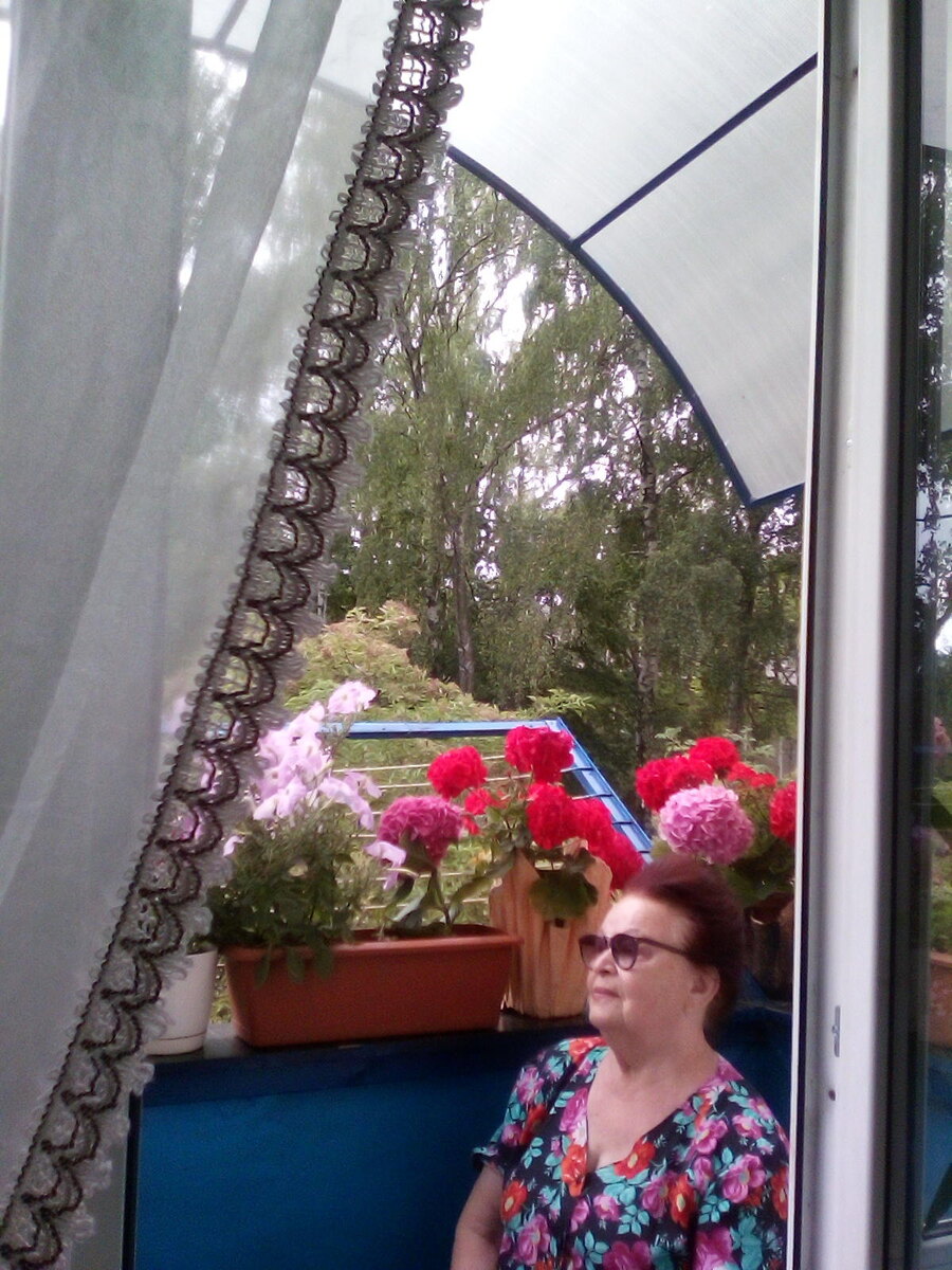  Мои цветы и балкон в Балтийске. 2022 год.