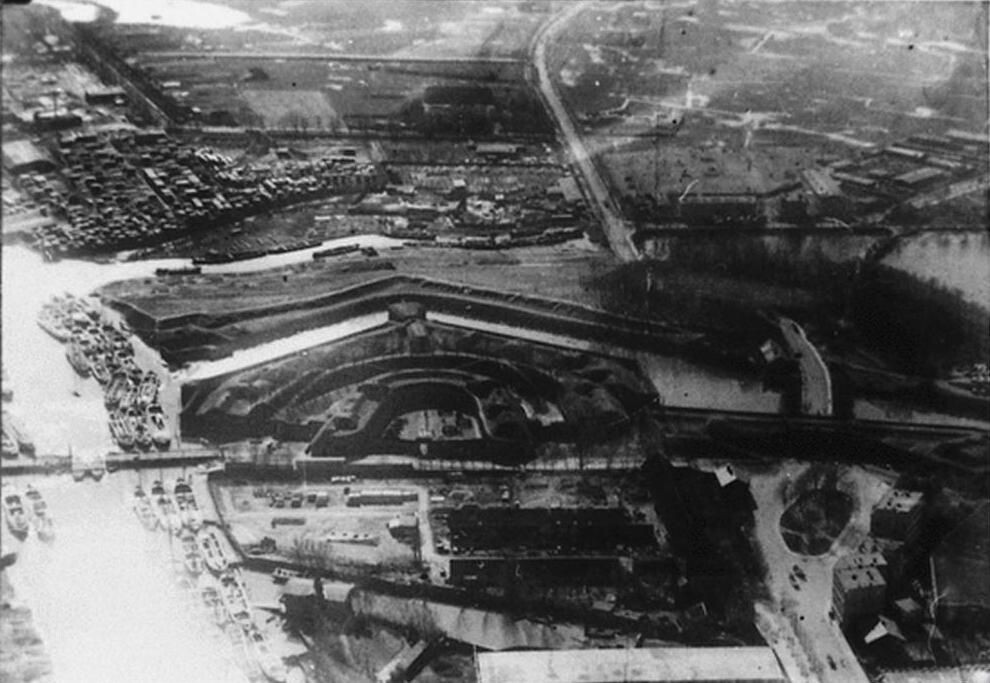 Бастион Прегель. Старое фото.