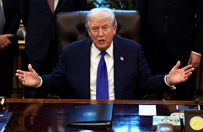    Дональд Трамп.REUTERS/Evelyn Hockstein