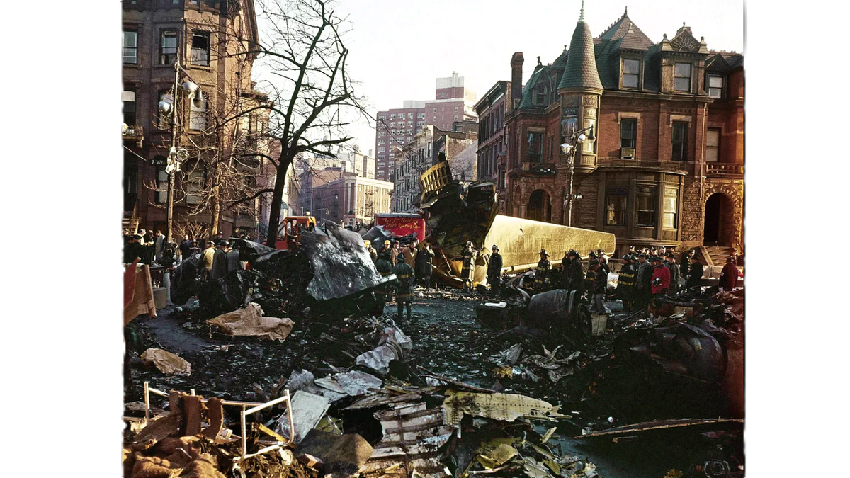 16 декабря 1960 год, после столкновения над Нью-Йорком.