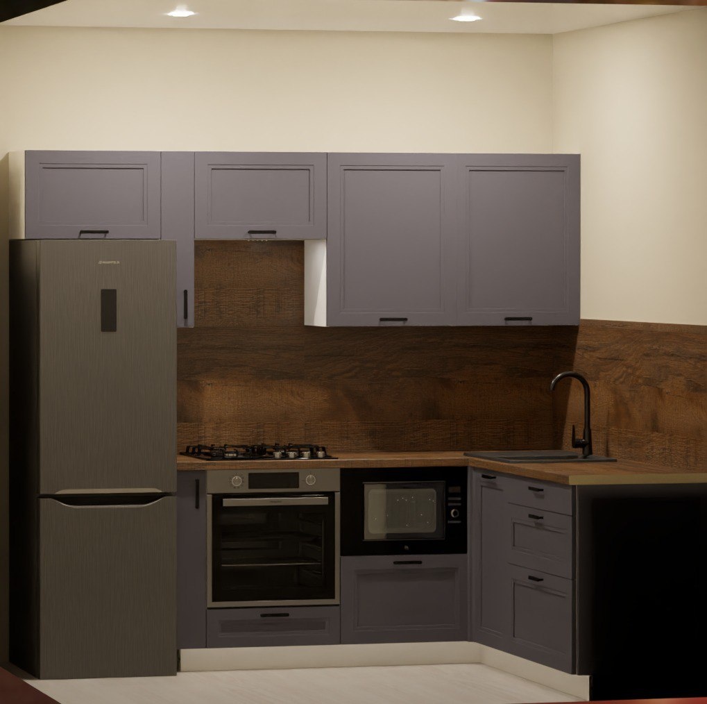 Первый вариант кухни из Лемана ПРО